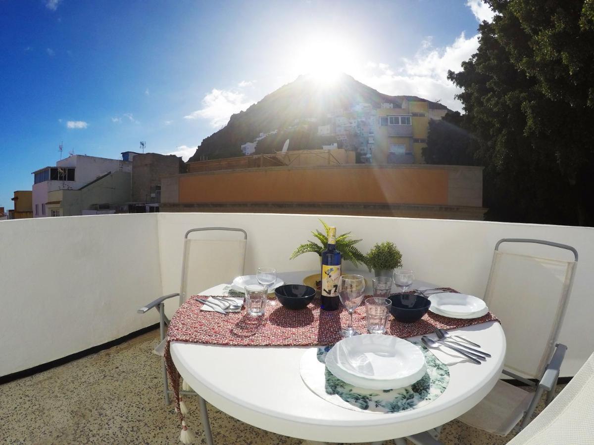 Fleitas Penthouse With Terrace Lägenhet San Andrés Exteriör bild
